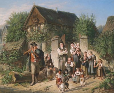 La demostración de baile de Johann Bernhard Schmelzer